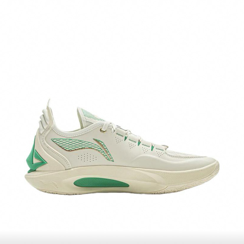 Li-ning JB3"milk white green"
