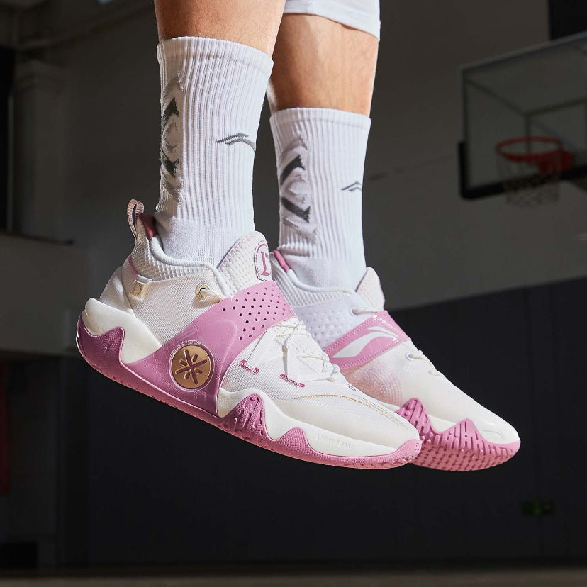Li-Ning Wade Ice Blood 1.5"white pink"