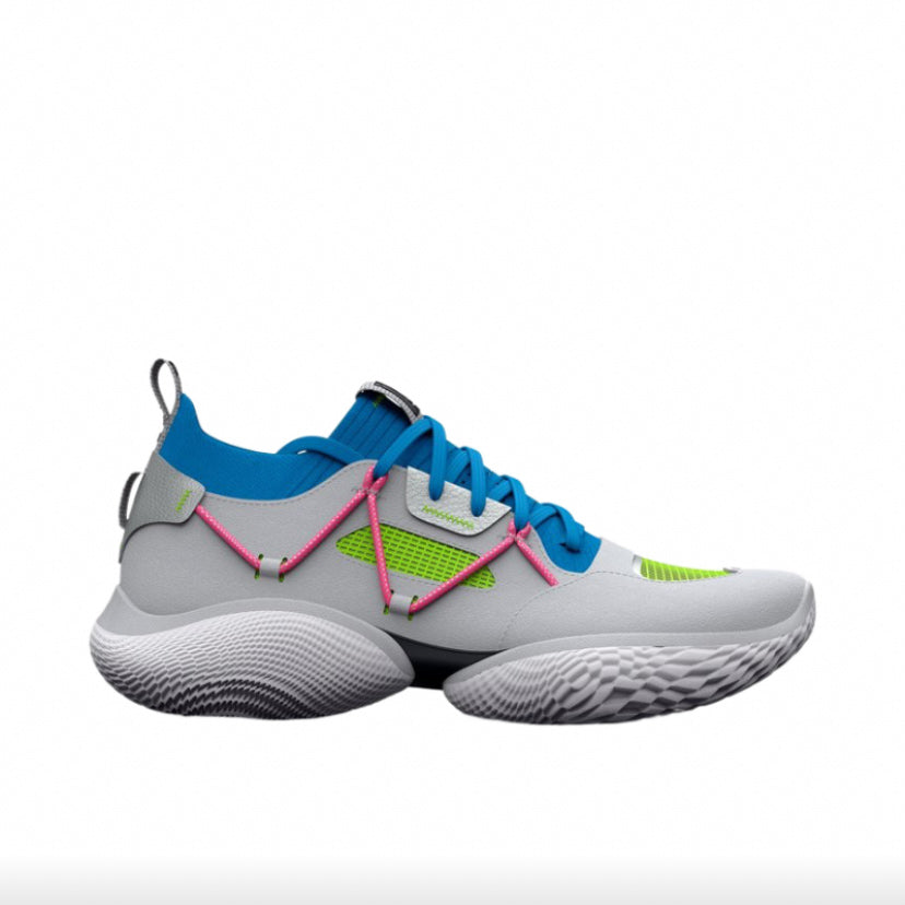 Under Armour Curry Flow Cozy "Grey / Electric Blue"