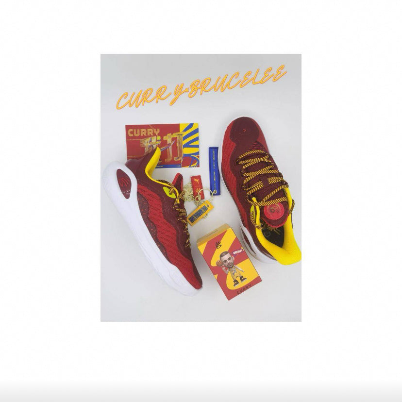 Under Armour Curry 11 "Bruce Lee Fire"