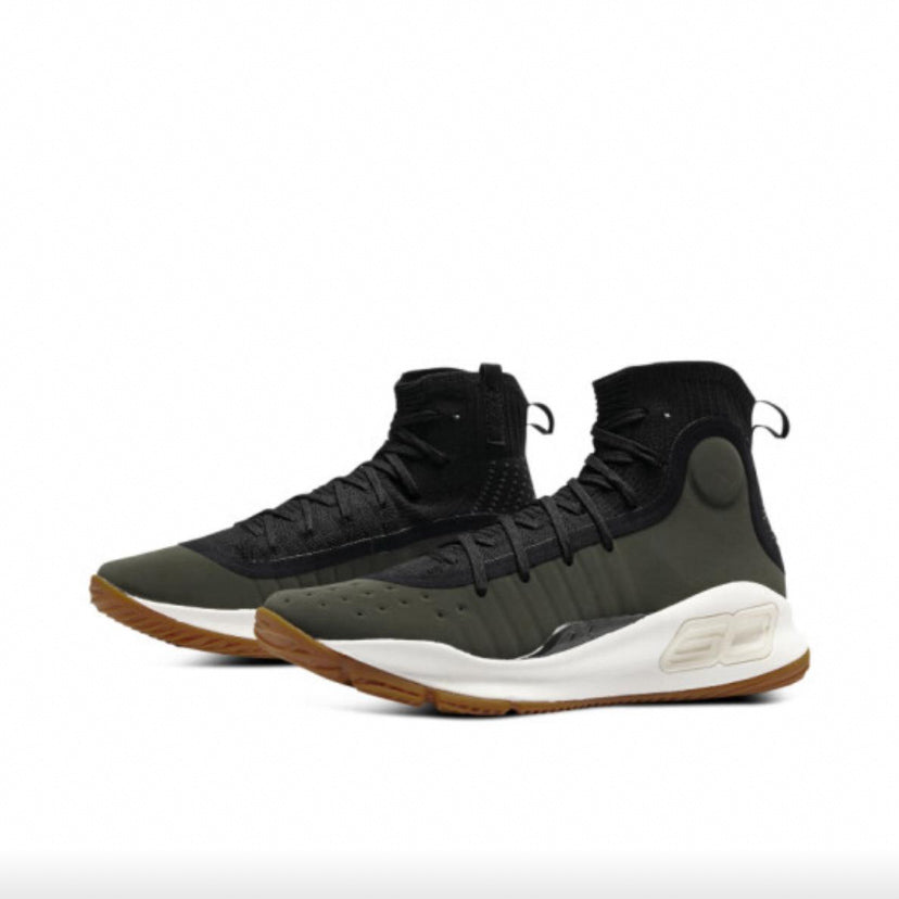 Under Armour Curry 4 Retro "Black/Rifle Green"