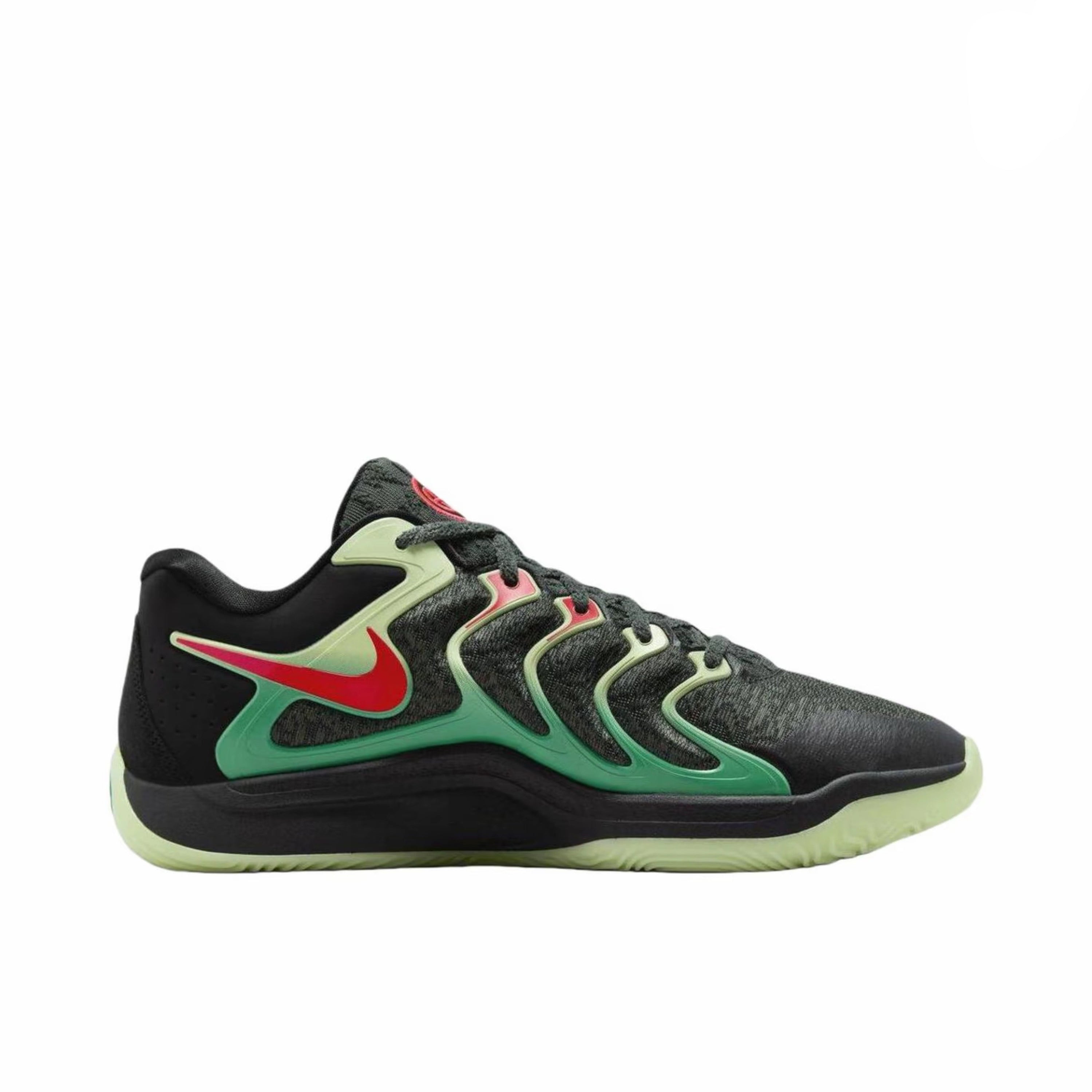 Nike KD 17 "Black/Vintage Green/Night Forest/Bright Crimson"