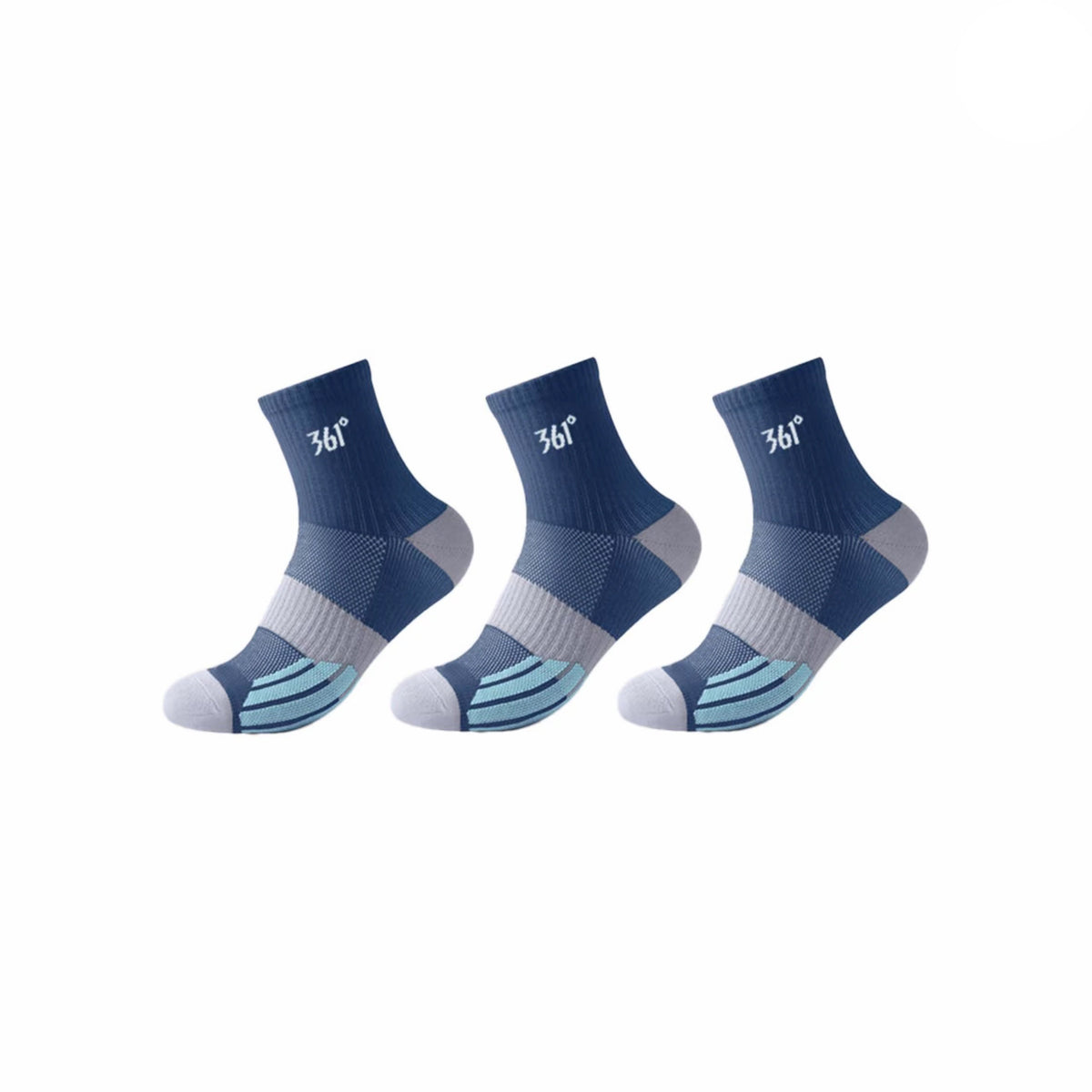 361° BASKETBALL CREW SOCKS (3PAIR)